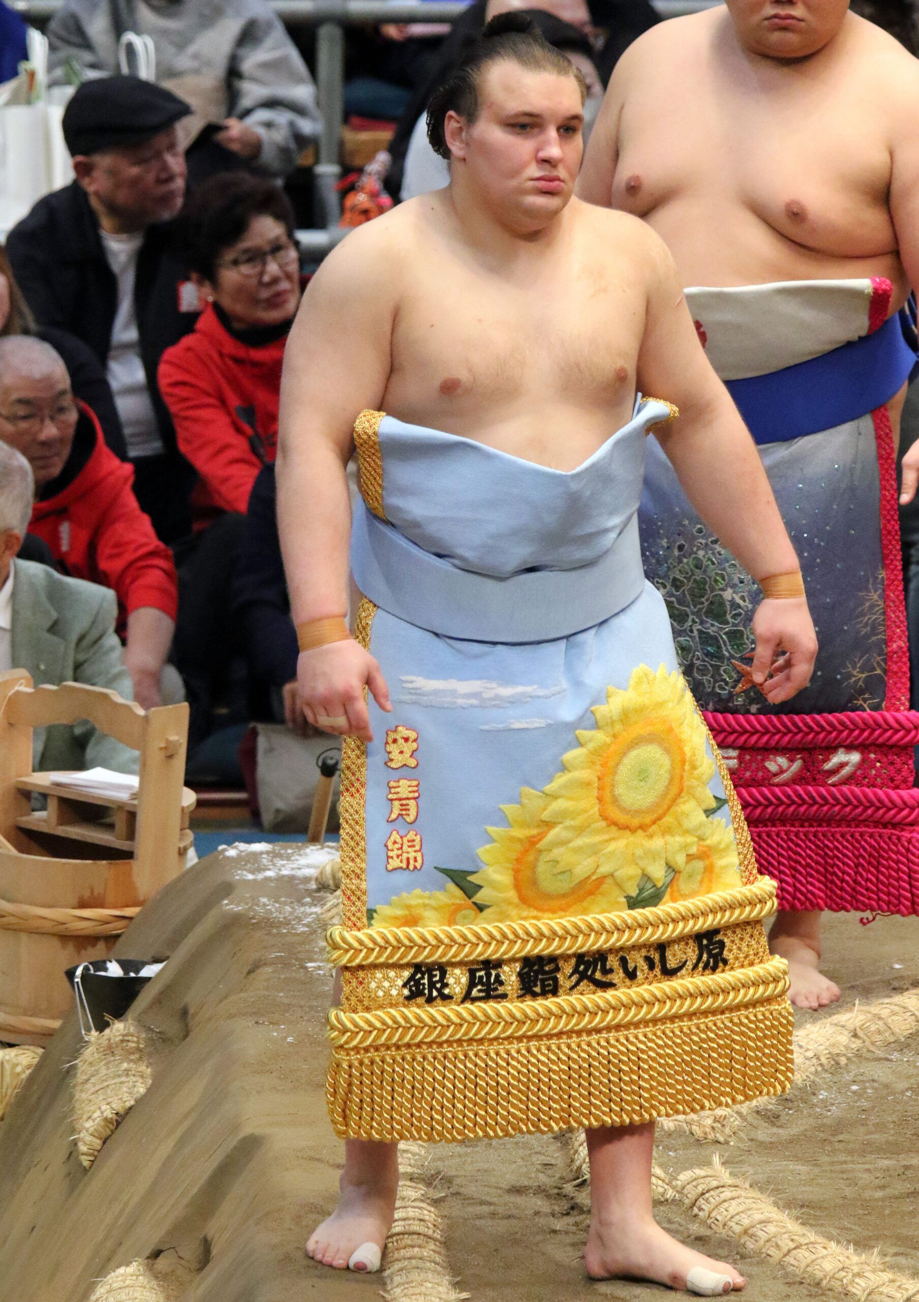 250313五日目十両 602新入幕土俵入り