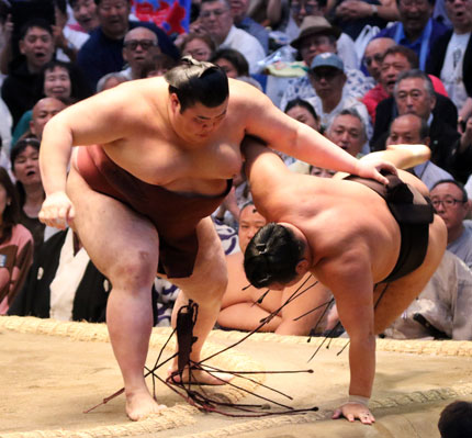 豊昇龍熱海富士にあっさり負け